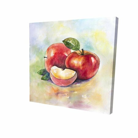 FONDO 12 x 12 in. Succulent Apples-Print on Canvas FO2789216